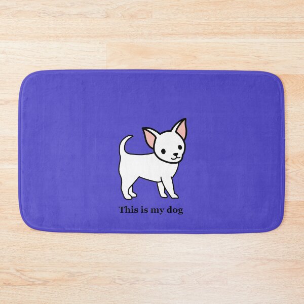 Item preview, white chihuahua designed and sold by VarPlace.