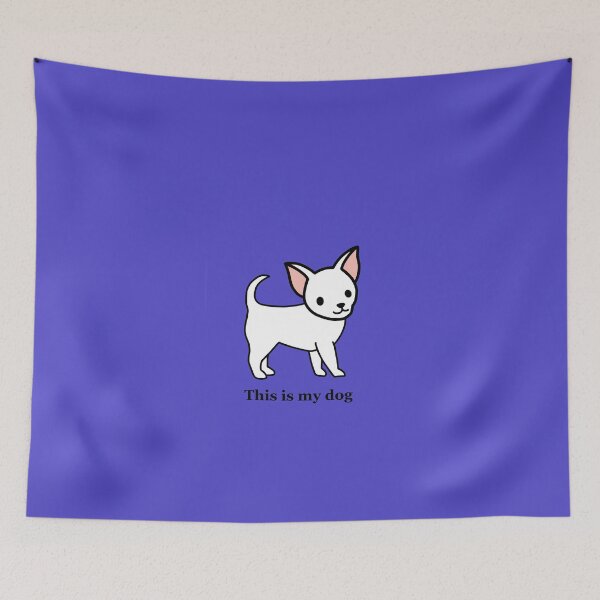 Item preview, white chihuahua designed and sold by VarPlace.