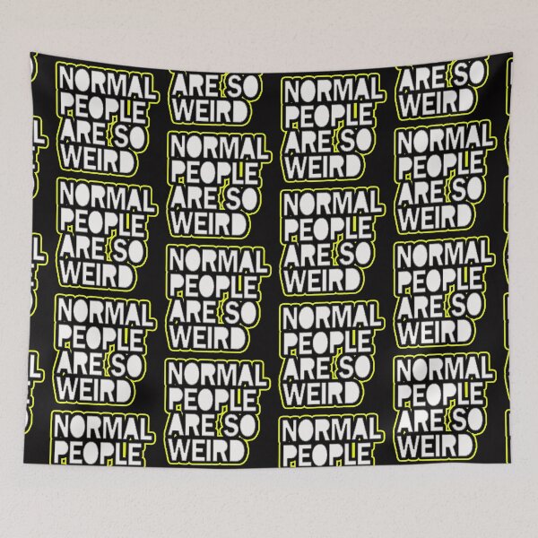 Item preview, normal people are so weird designed and sold by Ratatatts.