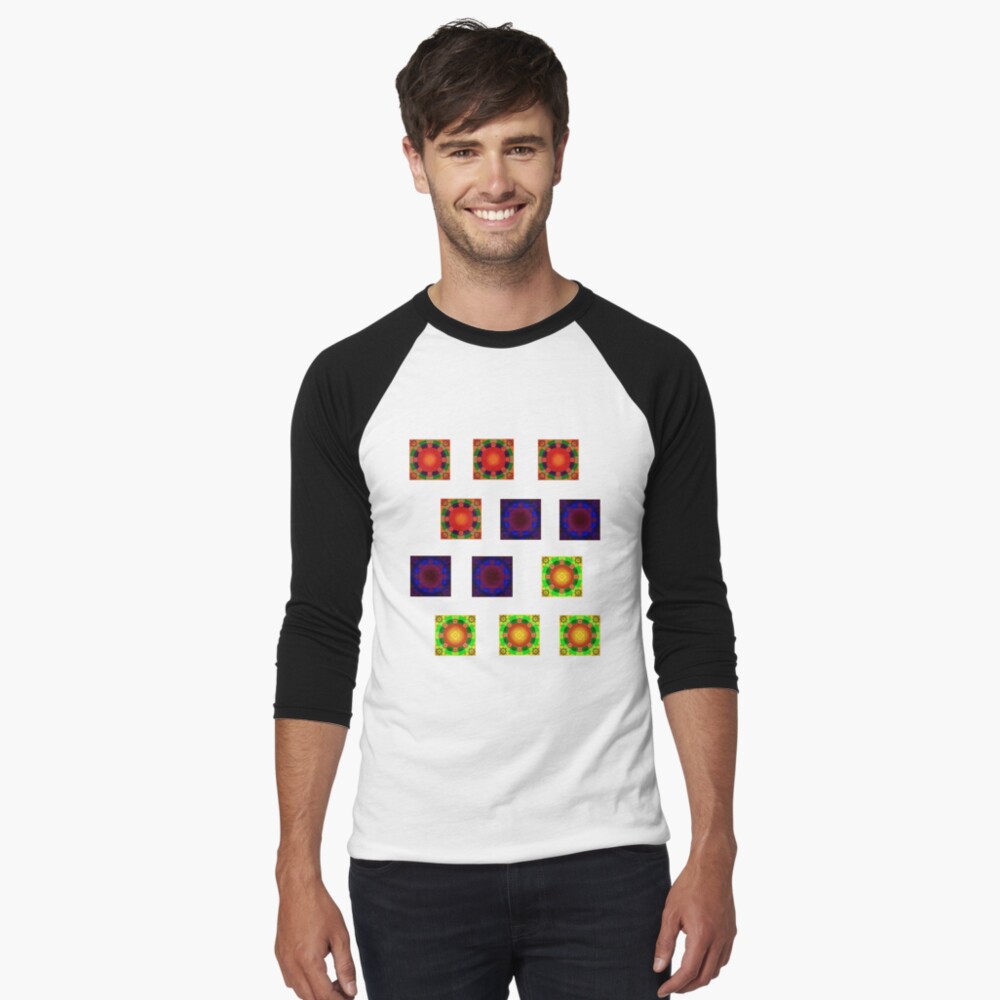 Aperçu de l'œuvre T-shirt baseball manches ¾ créée et vendue par KPWU.