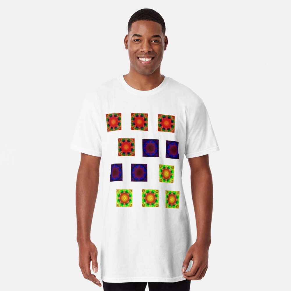 Aperçu de l'œuvre T-shirt long créée et vendue par KPWU.