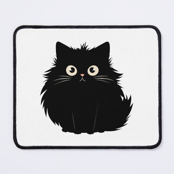 Item preview, Black cat fluff around and find out funny designed and sold by medbouk1.