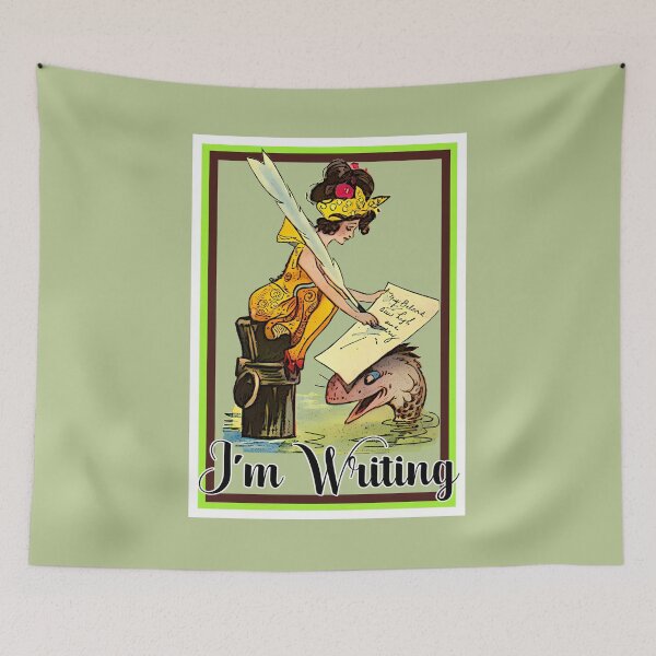 Item preview, I'm Writing designed and sold by AngryPossum.