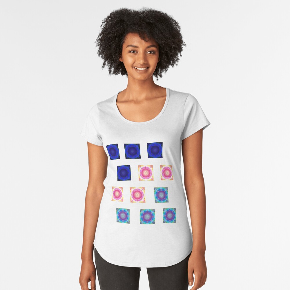 Aperçu de l'œuvre T-shirt premium échancré créée et vendue par KPWU.
