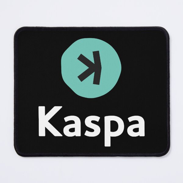 Item preview, Kaspa KAS Crypto Altcoin - Clean Stacked Green Logo designed and sold by CryptoMoods.