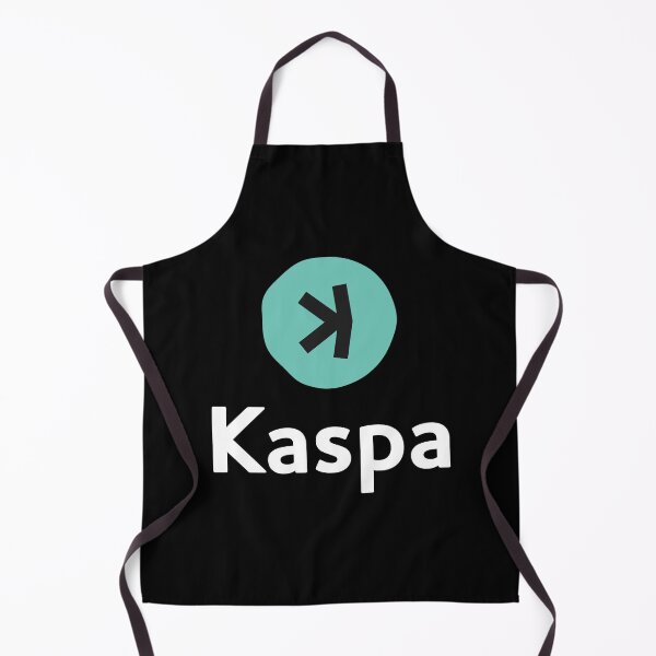 Item preview, Kaspa KAS Crypto Altcoin - Clean Stacked Green Logo designed and sold by CryptoMoods.