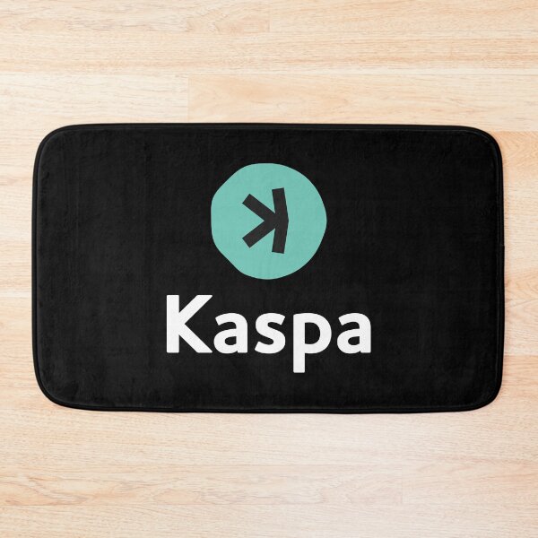 Item preview, Kaspa KAS Crypto Altcoin - Clean Stacked Green Logo designed and sold by CryptoMoods.