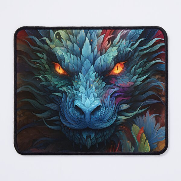 Item preview, Colorful dragon, fantasy design designed and sold by unknown-places.
