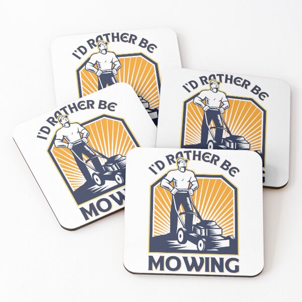 Item preview, I'd Rather Be Mowing, Funny Mowing, Mowing Master designed and sold by AryaSubramanian.