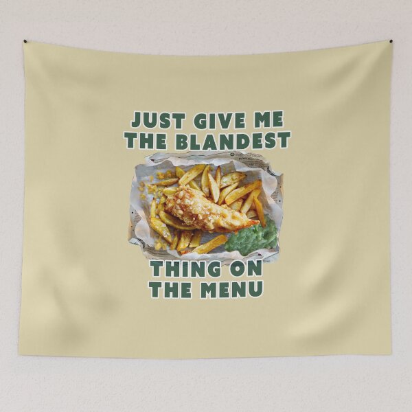 Item preview, Blandest Thing On The Menu -  (Goodness Gracious Me Inspired) designed and sold by Fanarchist.