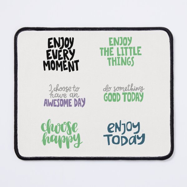 Item preview, enjoy every moment, enjoy the little things designed and sold by huape.