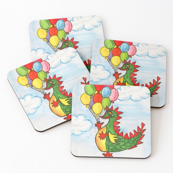 Item preview, Dragon with air ballons designed and sold by Irina Afonskaya.