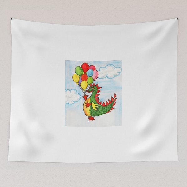 Item preview, Dragon with air ballons designed and sold by Irina Afonskaya.