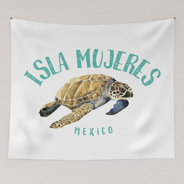 Item preview, Isla Mujeres Mexico Sea Turtle Design designed and sold by Futurebeachbum.