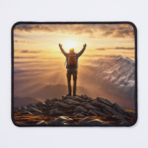 Item preview, Victorious man with hands raised designed and sold by stevanovicigor.