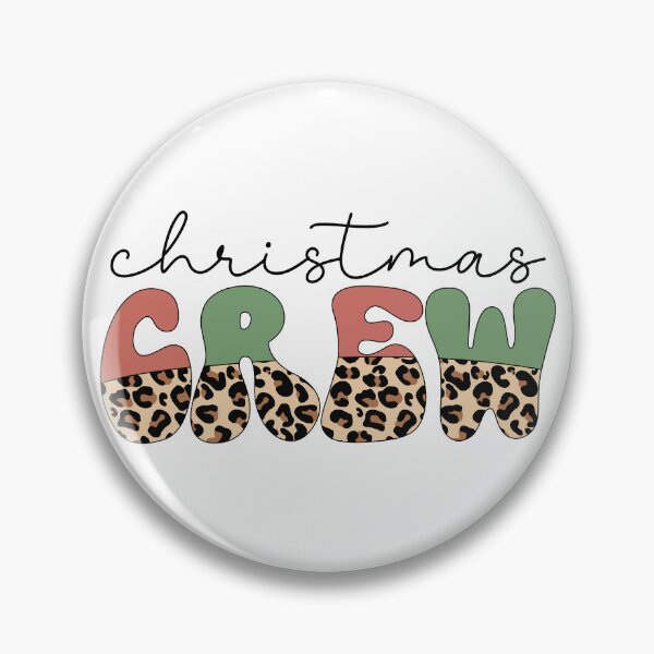 Item preview, Christmas Crew, Christmas Squad, Leopard Pattern, Groovy Design designed and sold by EsteticaVerus.