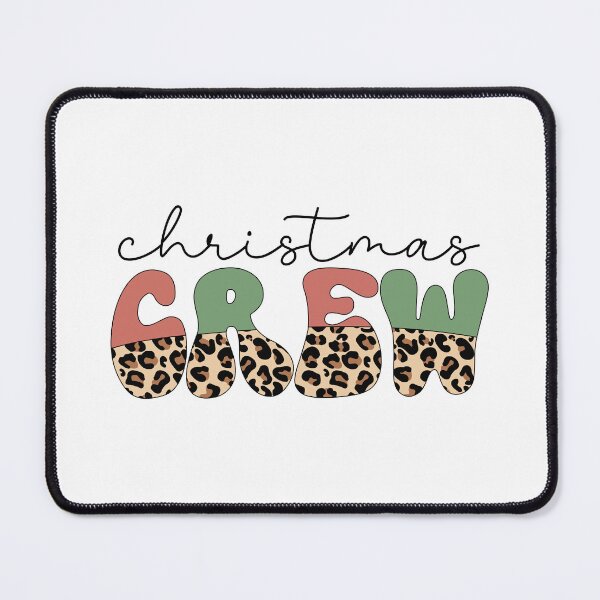 Item preview, Christmas Crew, Christmas Squad, Leopard Pattern, Groovy Design designed and sold by EsteticaVerus.