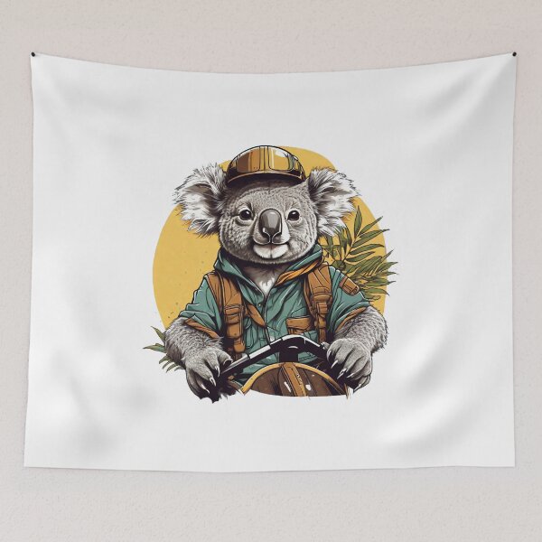 Item preview, KOALA BICYCLE RIDER designed and sold by PGAart.