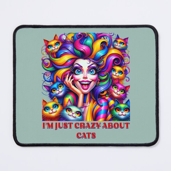 Item preview, IM JUST CRAZY ABOUT CATS designed and sold by HYPeR-NaTUrE.