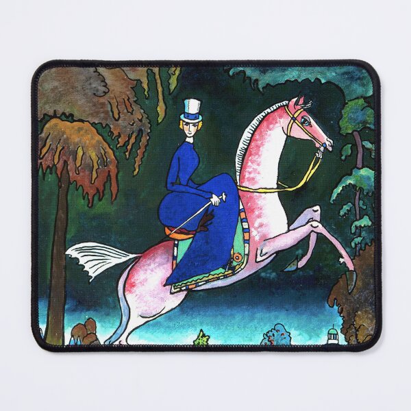 Item preview, HD. Amazon with Lions, by Wassily Kandinsky designed and sold by MINDTHECHERRY.