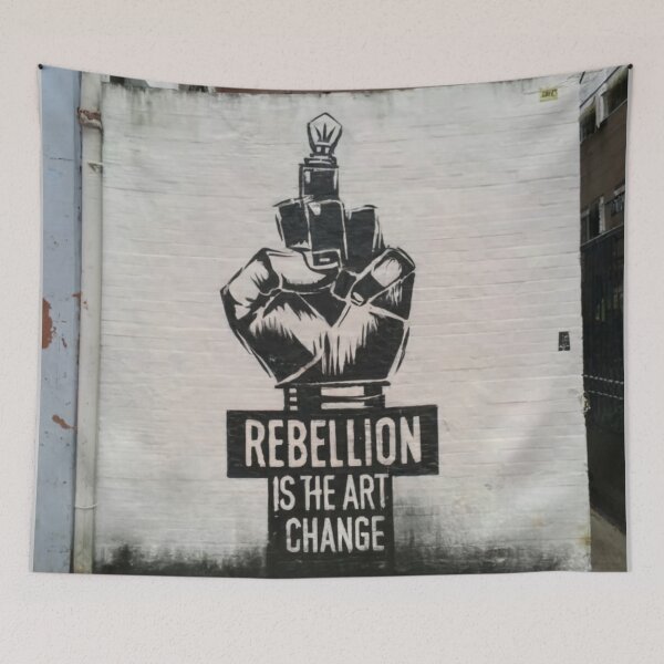 Item preview, Robot Stencil Graffiti designed and sold by Bomax121.