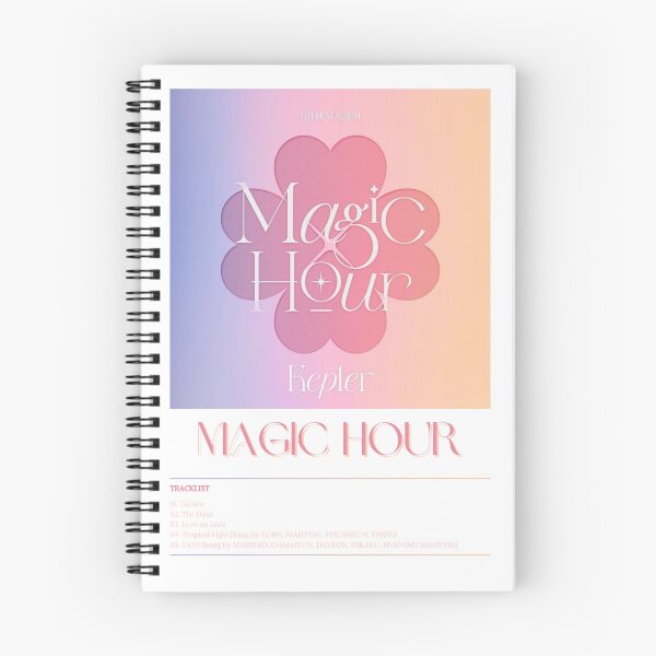 Item preview, KEP1ER Magic Hour Tracklist designed and sold by holkiepolkie.
