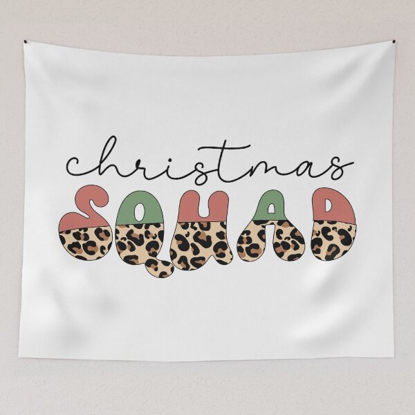 Item preview, Christmas Squad Leopard Pattern designed and sold by EsteticaVerus.