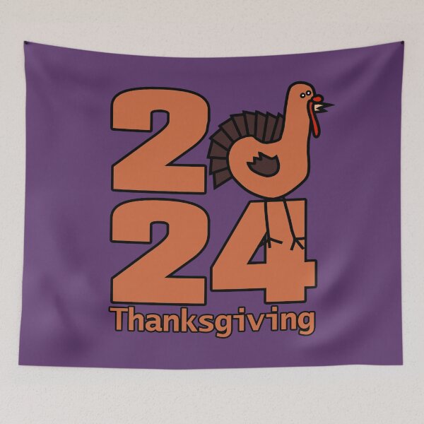 Item preview, Thanksgiving 2024 Cute Turkey designed and sold by ellenhenry.