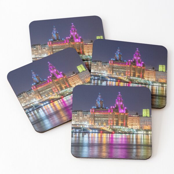Item preview, Liverpool waterfront mug designed and sold by Pixancards.