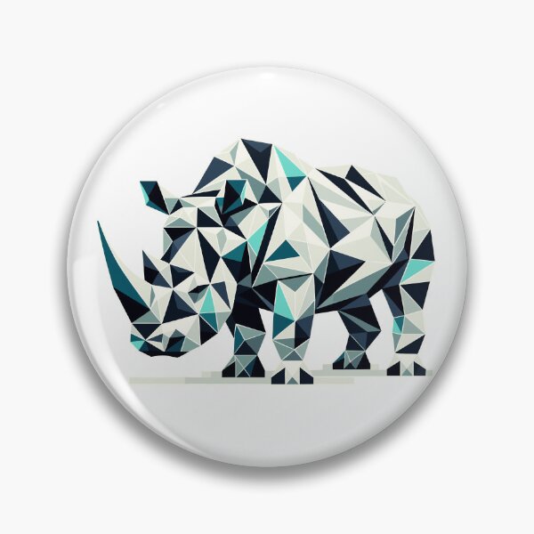 Item preview, rhinoceros // rhino designed and sold by kirago.