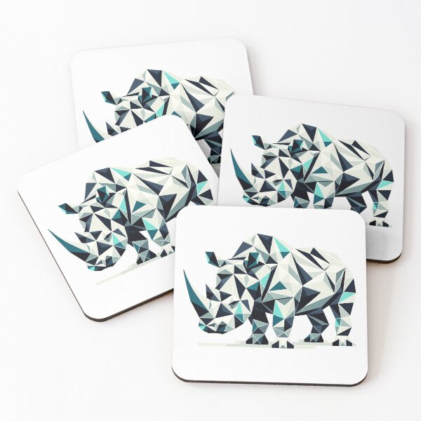 Item preview, rhinoceros // rhino designed and sold by kirago.
