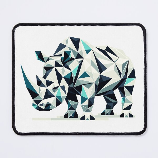 Item preview, rhinoceros // rhino designed and sold by kirago.