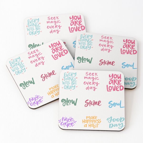 Item preview, small quotes that inspire designed and sold by huape.