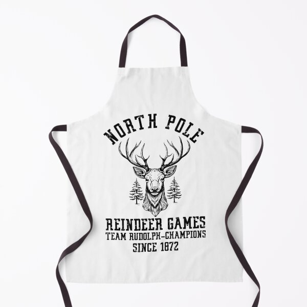 Item preview, North Pole Reindeer Games, Christmas Rudolph designed and sold by EsteticaVerus.