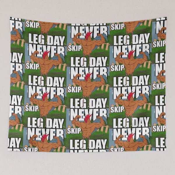 Item preview, ZOOFIT: Never Skip Leg Day designed and sold by Zoo-by-AJ.