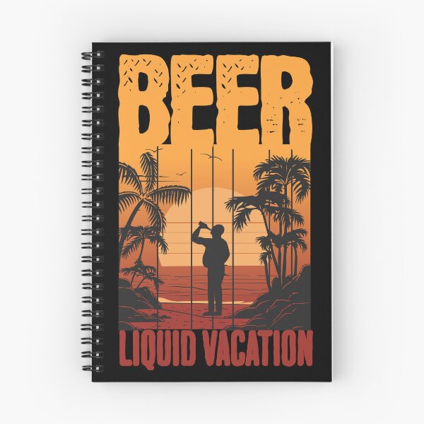 Item preview, Beer, Liquid Vacation designed and sold by Retro-Rebellion.