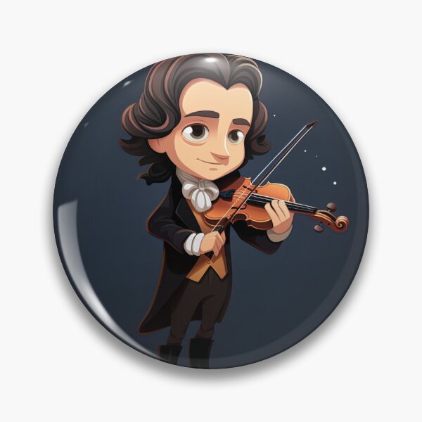 Item preview, Niccolò Paganini | cute style designed and sold by ComicsFactory.