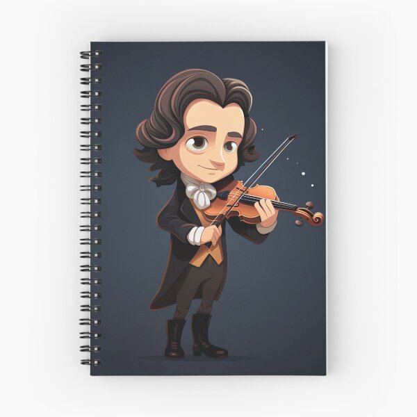 Item preview, Niccolò Paganini | cute style designed and sold by ComicsFactory.