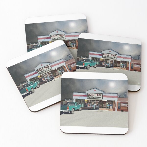 Item preview, Small Town Video Store designed and sold by PewCat Art.