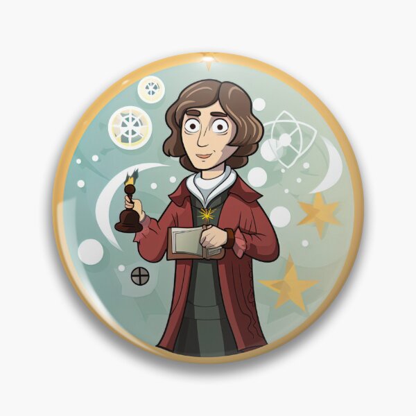 Item preview, Nicolaus Copernicus | cute style designed and sold by ComicsFactory.