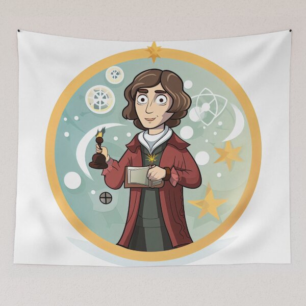Item preview, Nicolaus Copernicus | cute style designed and sold by ComicsFactory.