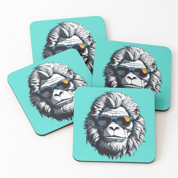 Item preview, Stylish Yeti with sunglasses designed and sold by MamikonarsRB.