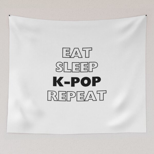 Item preview, EAT, SLEEP, K-POP, REPEAT designed and sold by GMICHAELSF.
