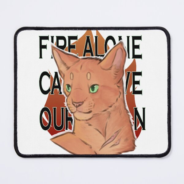 Item preview, Firestar warrior cats: fire alone will save our clan designed and sold by LizIsLiving.
