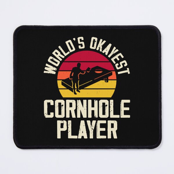 Item preview, World's Okayest Cornhole Player - Funny Baggo Bean Bag Toss Game Cornhole Vintage designed and sold by naworas.