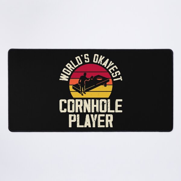 Item preview, World's Okayest Cornhole Player - Funny Baggo Bean Bag Toss Game Cornhole Vintage designed and sold by naworas.