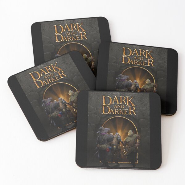 Item preview, Dark and Darker Logo - Dark and Darker Wizard, Fighter, and Rogue designed and sold by ContTraders.