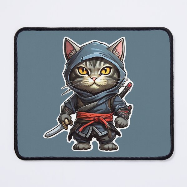 Item preview, Cat Ninja designed and sold by ArtCraftLab.