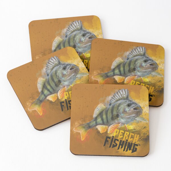 Item preview, Perch Fishing Illustration  designed and sold by FishingMD.