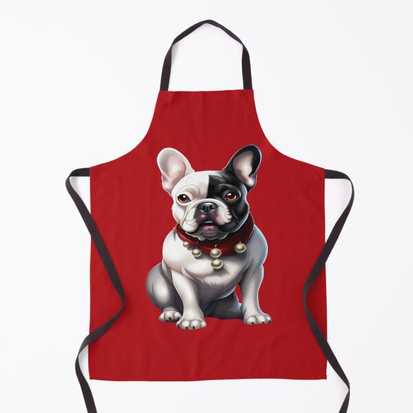 Item preview, black & white french bulldog on designed and sold by Kamoufleur.